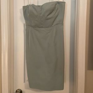 J. Crew seafoam dress knee length